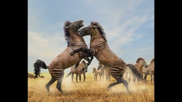 Equus giganteus vs. Deinonychus antirrhopus (pack of 3) - Who Would Win in a Fight? смотреть онлайн