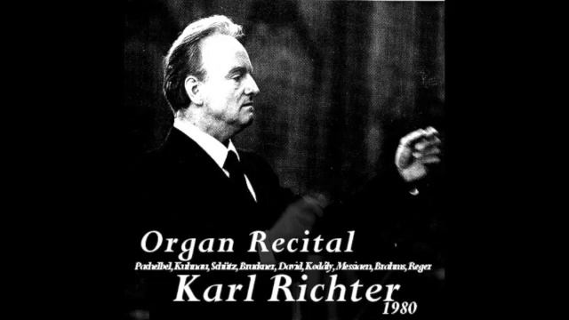 Karl Richter conducts Johann Kuhnau - Tristis est anima mea смотреть онлайн