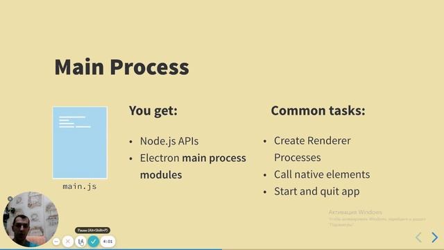 Presentation Electron JS смотреть онлайн
