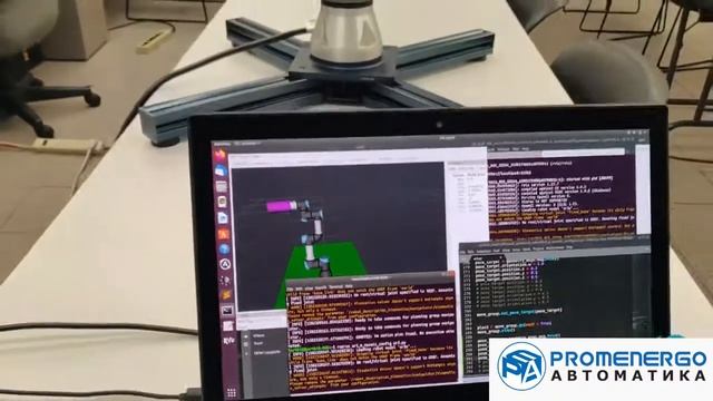 Как выглядят действия Universal Robots UR3 на Python смотреть онлайн