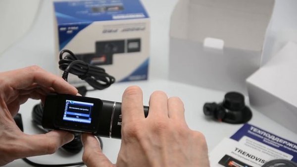 TrendVision Proof Pro GPS Видеорегистратор с двумя камерами | Как настроить регистратор / Инструкци