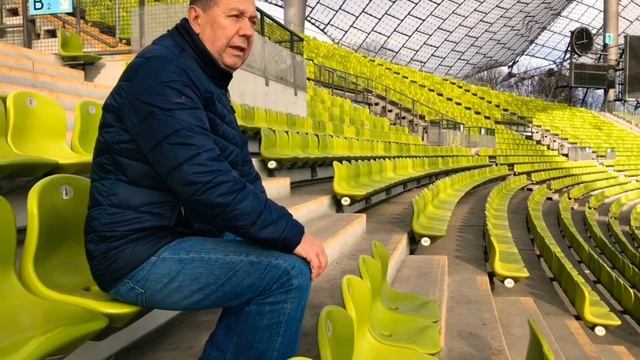 Олимпийский стадион Мюнхена,Динамо-Бавария победа 1975г.(Коньков А.Д.) смотреть онлайн