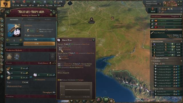 Victoria 3: Colossus of the South - Egalitarian Russia in 1.5 - ep3 смотреть онлайн