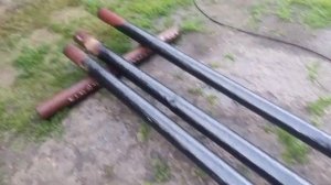 Крутим сваи ,дрель "Ребир" 2кВт +редуктор усиленный.