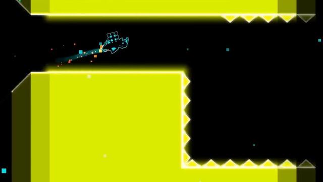 Geometry Dash-Unlocking Secret (Rainbow Trail)+Awesome Level смотреть онлайн
