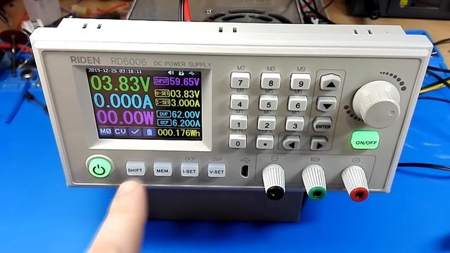 Программируемый ЛБП RD6006. смотреть онлайн