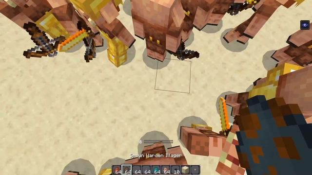 Warden Illager vs All Minecraft Mobs x100 - Warden Illager (Minecraft Dungeons) vs Mobs смотреть онлайн