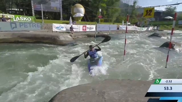 Ria Sribar USA Semi-Final / 2023 ICF Canoe-Kayak Slalom World Cup Ljubljana Slovenia смотреть онлайн