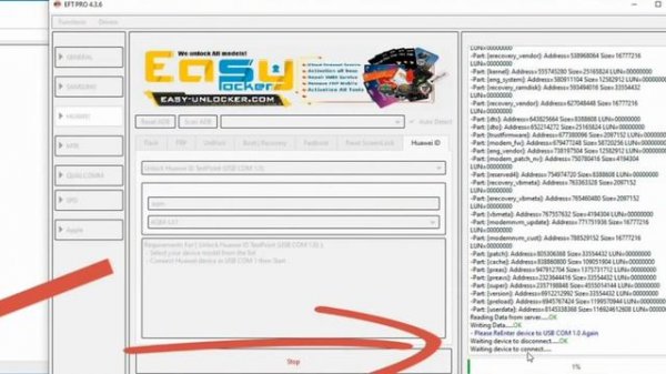 Huawei y8p remove google account test point