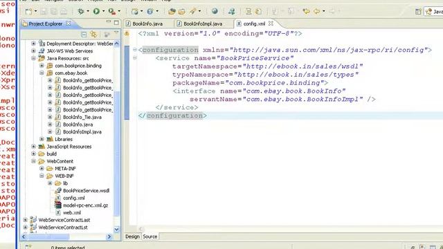 JAVA Web Services JAX RPC SI contract last approach example смотреть онлайн
