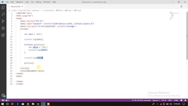 Closure in JavaScript (Hindi) смотреть онлайн