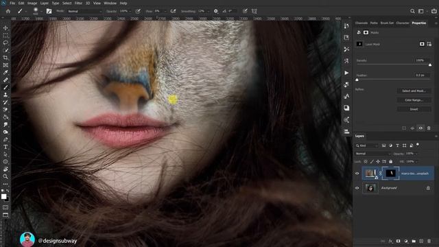 FACE BLEND EFFECT | PHOTOSHOP 2020| DEISGNSUBWAY смотреть онлайн