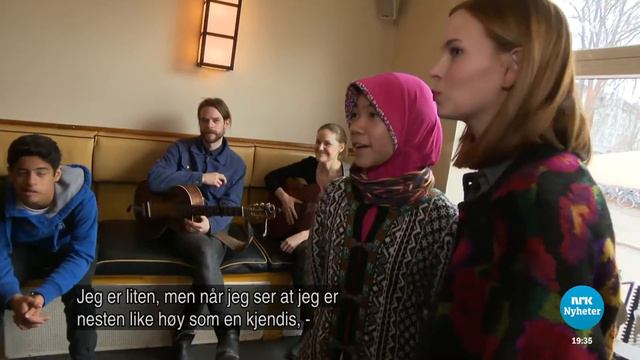 Marit Larsen sings for fans from Saudia Arabia 2016.4.1 смотреть онлайн