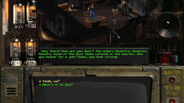 Hub - Fallout 1 - part 38 - gameplay - hardest difficulty смотреть онлайн