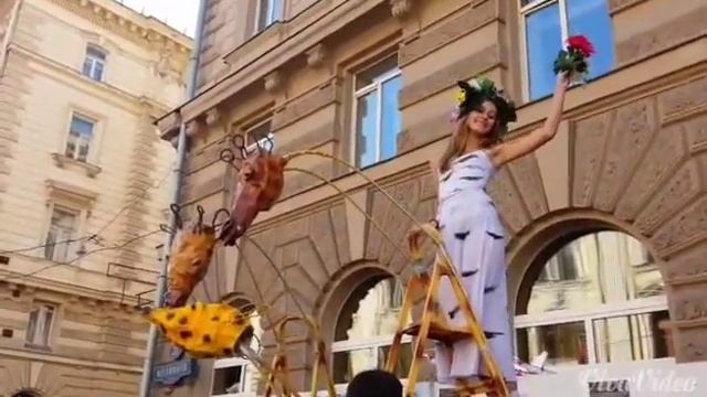 Zumba "Moscow 867 years, Day of the city" смотреть онлайн
