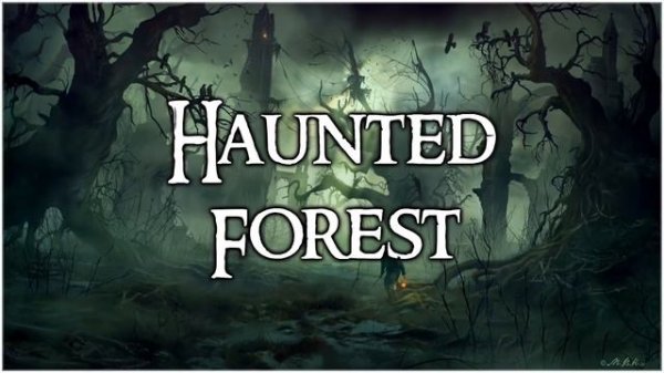 Haunted Forest | Horror Ambience | 1 Hour #dnd
