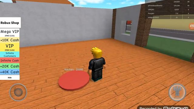 Roblox по русски играем в Tycoon pizza смотреть онлайн