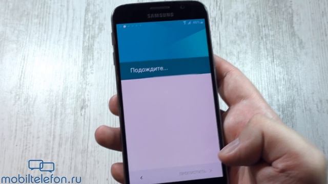 Распаковка Samsung Galaxy S6 + первая настройка (unboxing) смотреть онлайн