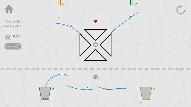 Gameplay - Level 19 - Draw Brain Lines Physics Puzzle смотреть онлайн