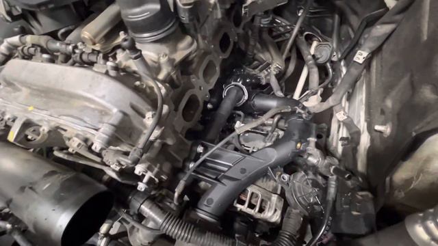 2017 MERCEDES GLC300 THERMOSTAT LOCATION