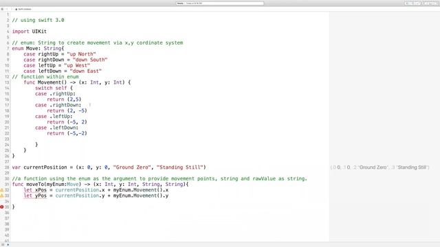 Enums in Swift 3.0: Swift Sidebars смотреть онлайн