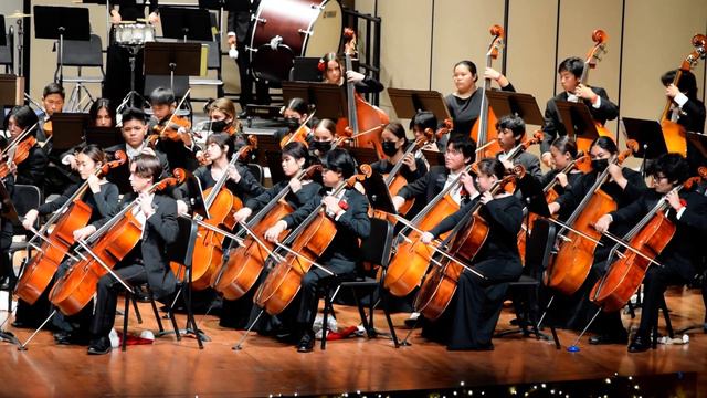 2022 Moanalua HS Winter Concert: Symphony Orchestra "Walz No.2" - Cello Focus смотреть онлайн