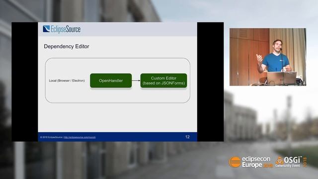 Building a Web-IDE based on Eclipse Theia for Smart Home | EclipseCon Europe 2018 смотреть онлайн