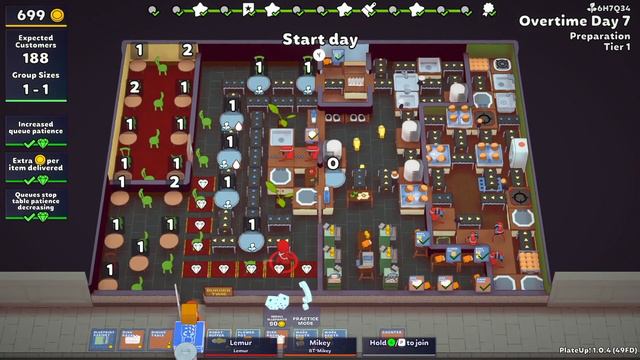 Fast Cheap Blueprints | Part 6 | Tier 1 | Duo | Burgers | PlateUp! смотреть онлайн