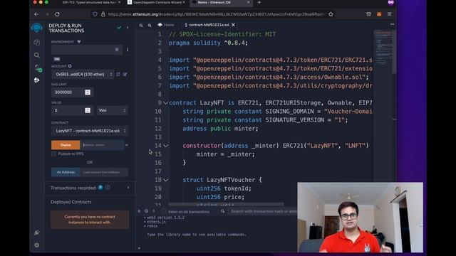 Lazy Mint NFT Tutorial | Smart contract and code смотреть онлайн