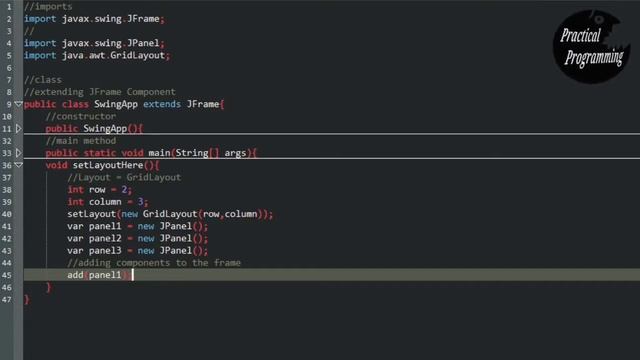 Swing Series : GridLayout in Java смотреть онлайн