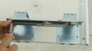 Система Nova - Установка доводчика в шкаф со скрытой направляющей +