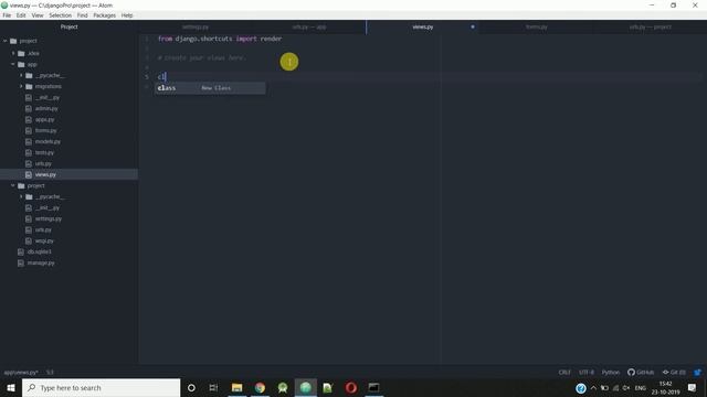 Getting Started With Django: Load HTML page #django #python #djangowebframework смотреть онлайн
