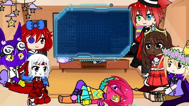 удивительный цифровой цирк реагирует на Pomni (мое первое видео реакции) #гачареакция