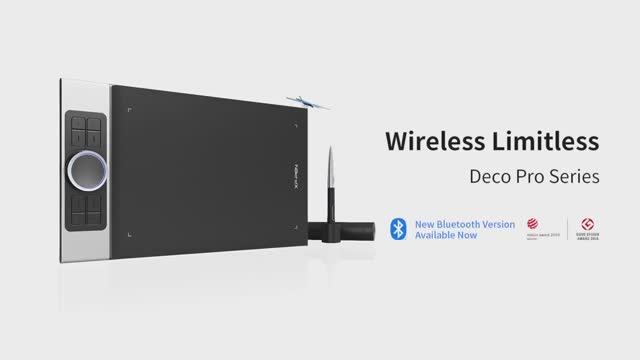Графический планшет XPPen Deco Pro MW Bluetooth смотреть онлайн