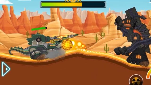 TANK COMBAT TANKOZILLA VS 3 TANK MAX LEVEL GAME 1 смотреть онлайн