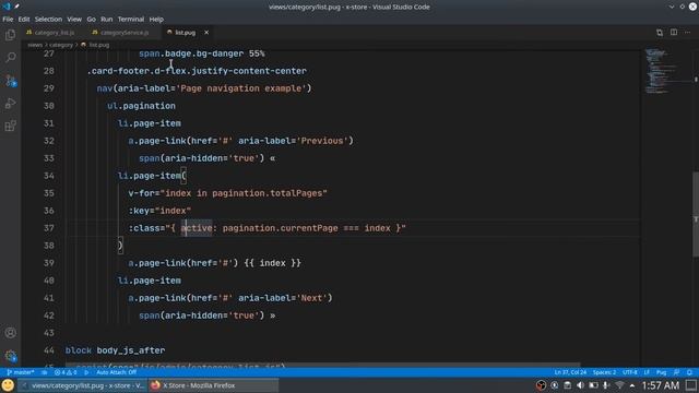 40. Node Ecommerce - Category List With Pagination смотреть онлайн