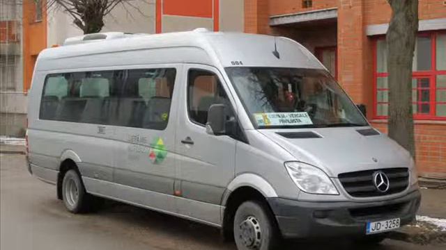 Mercedes-Benz Sprinter 515CDI (Liepāja bus park / 504) смотреть онлайн