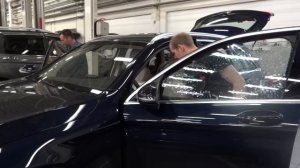 Тонировка атермальной и тонирующей пленками Mercedes (процесс тонировки)