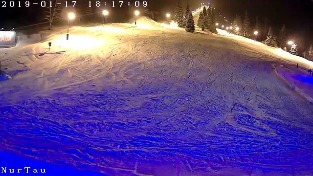 Горнолыжная трасса Нуртау ВКО смотреть онлайн