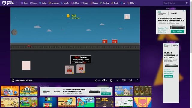 Let's try Colorful City of Cards смотреть онлайн