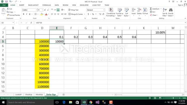 Cell References/Dollar Sign use in Excel смотреть онлайн