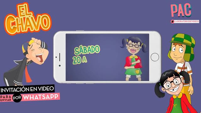 PAC invitación en video Chavo del 8 смотреть онлайн