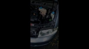 замена лампочки переднего поворотника ауди A4