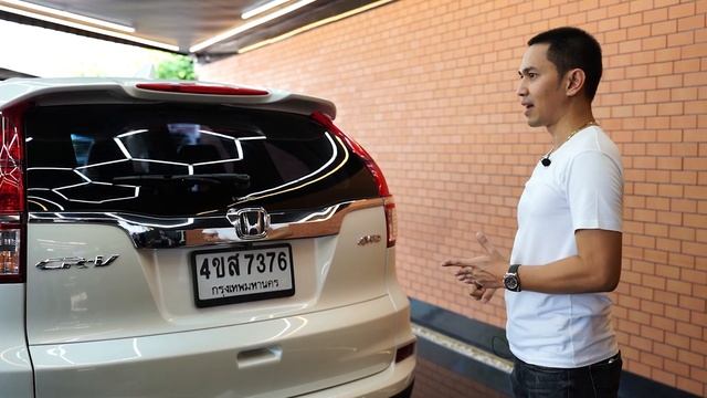 รถบ้านมือเดียว ภายในเอี่ยม #honda #crv