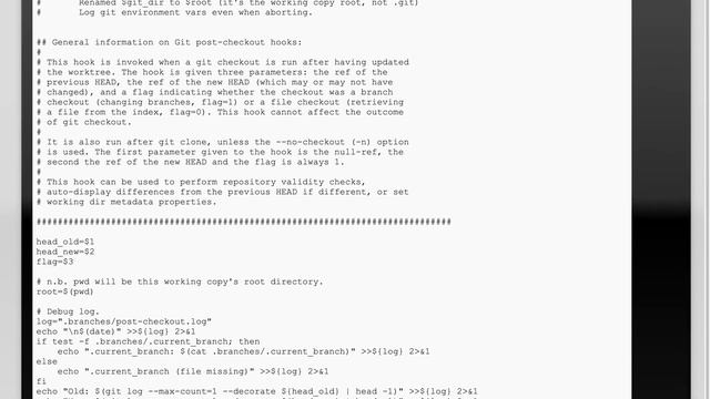 Correct use of GNU Global tag files in different Git branches смотреть онлайн