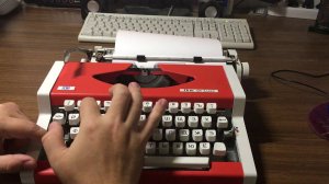 Печатная машинка Unis tbm de Luxe