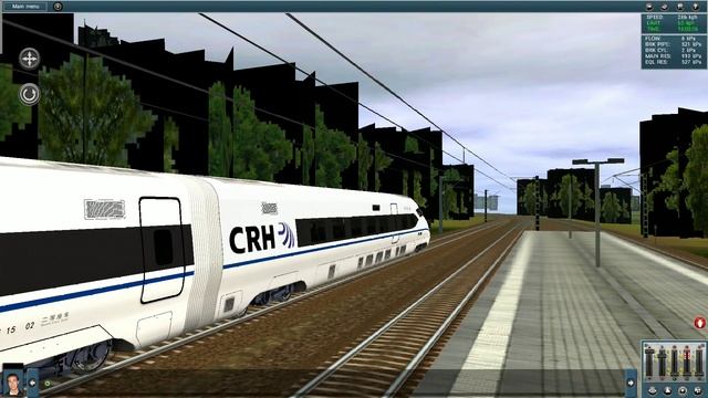 Trainz Simulator Android - When High Speed Train Play In Commuter Railway...... смотреть онлайн