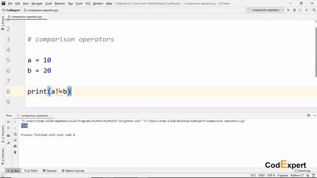 22 Comparison Operators in Python in Urdu смотреть онлайн
