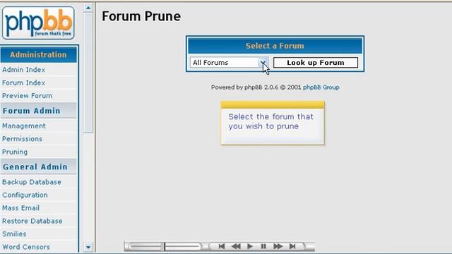 How to Prune Forums in phpBB - Host Department LLC смотреть онлайн