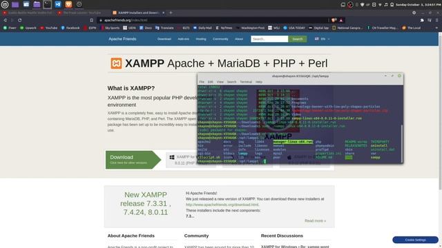 PHP Scripting Language Tutorial | 2 - Install XAMPP on Linux or Windows and Run Your PHP App смотреть онлайн